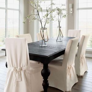 Beautiful set of duck cotton slip covers